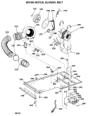 Part Location Diagram of WH01X2573 GE USE GEH WH1X2573