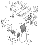 Section Diagram and Parts List for JP378B9K2  General Electric Cooktop