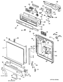 Part Location Diagram of WD21X0654 GE USE GEH WD21X654