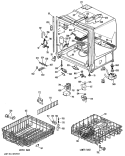 Part Location Diagram of WD28X0272 GE USE GEH WD28X272