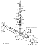 Section Diagram and Parts List for GSD1130L03  General Electric Dishwasher