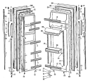 Part Location Diagram of WR02X8027 GE CAP TRACK