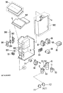 Part Location Diagram of WP24X0026 GE USE GEH WP24X26