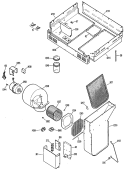 Part Location Diagram of WB21X5254 GE BLOWER RELAY