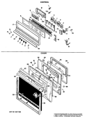 Part Location Diagram of 49-8003 GE MANUAL USERS