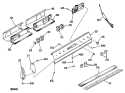Part Location Diagram of WB02X9926 GE WIRE COVER-L