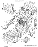 Part Location Diagram of WB56X7000 GE DOOR PANEL White