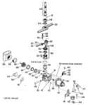 Section Diagram and Parts List for GSD3000W16  General Electric Dishwasher
