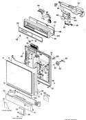 Part Location Diagram of 49-5439 GE Manual, Use And Care