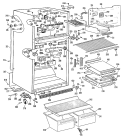 Part Location Diagram of WR17X2148 GE HANDLE PAN