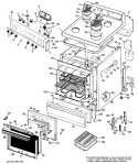 Part Location Diagram of WB07X7038 GE TRIM CONTROL