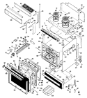 Part Location Diagram of WB56X6083 GE DRAWER PANEL Black