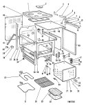 Part Location Diagram of WB01X0995 GE LOCKWASHER