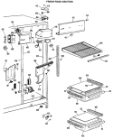Part Location Diagram of WR02X7944 GE WR02X8476