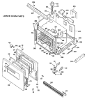 Part Location Diagram of WB56X7013 GE PANEL DOOR AD