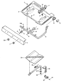 Section Diagram and Parts List for JGBS12GEN1  General Electric Range