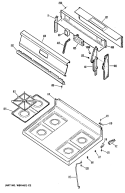 Part Location Diagram of WB07K0005 GE USE GEH WB7K5