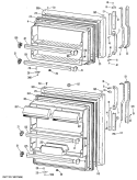 Part Location Diagram of WR32X0936 GE USE GEH WR32X936