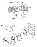 Section Diagram and Parts List for AES15DAV1  General Electric Air Conditioner