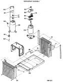 REFRIGERANT ASSEMBLY Diagram and Parts List for AVX10AAX1  General Electric Air Conditioner
