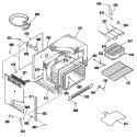 Part Location Diagram of WB63M0038 GE MAIN BACK