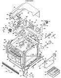 Part Location Diagram of WB01X5772 GE SUPPORT