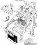 Part Location Diagram of WB07X7064 GE TRIM CONTROL