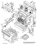 Part Location Diagram of 49-8129 GE MANUAL USERS
