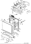 Part Location Diagram of 31-3532 GE DISHWASHER T