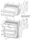 Section Diagram and Parts List for TBX16SMCLWH  General Electric Refrigerator