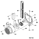 Section Diagram and Parts List for JSP26GN1  General Electric Range