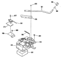 Section Diagram and Parts List for JBP29GM2  General Electric Range