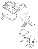 Part Location Diagram of WB28K0012 GE MANIFOLD