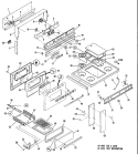 Part Location Diagram of WB55X5349 GE DRAWER-BODY