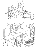 Part Location Diagram of WB28X5033 GE BURNER-HEAD GRIDDLE