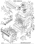 Part Location Diagram of WB15X5180 GE HANDLE LATCH