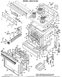 Part Location Diagram of WB36X5651 GE TRIM CONTROL WHITE