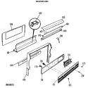 30" ELECTRIC IGNITION Diagram and Parts List for JGBP28GEL  General Electric Range