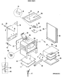 30" ELECTRIC IGNITION Diagram and Parts List for JGBP28GEL  General Electric Range