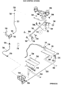 30" ELECTRIC IGNITION Diagram and Parts List for JGBP28GEL  General Electric Range