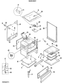 Part Location Diagram of WB63X0345 GE SHIELD-FRONT