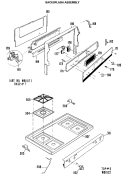 Part Location Diagram of WB02X7968 GE USE GEH WB2X7968
