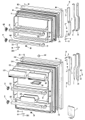 Part Location Diagram of 49-6642 GE Manual, Use And Care