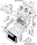 Part Location Diagram of 49-8152 GE Manual, Use And Care