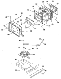 Part Location Diagram of WB15K5060 GE Door Handle with Endcaps