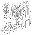 Part Location Diagram of WB63K5071 GE MAIN BACK