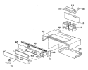 Section Diagram and Parts List for JHP70GN2  General Electric Microwave Oven Combo