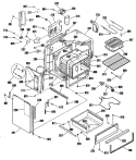 Part Location Diagram of WB63M56 GE MAIN BACK