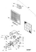 Part Location Diagram of WJ26X0279 GE USE GEH WJ26X279