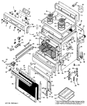 Part Location Diagram of WB03X5767 GE KNOB OV SWIT